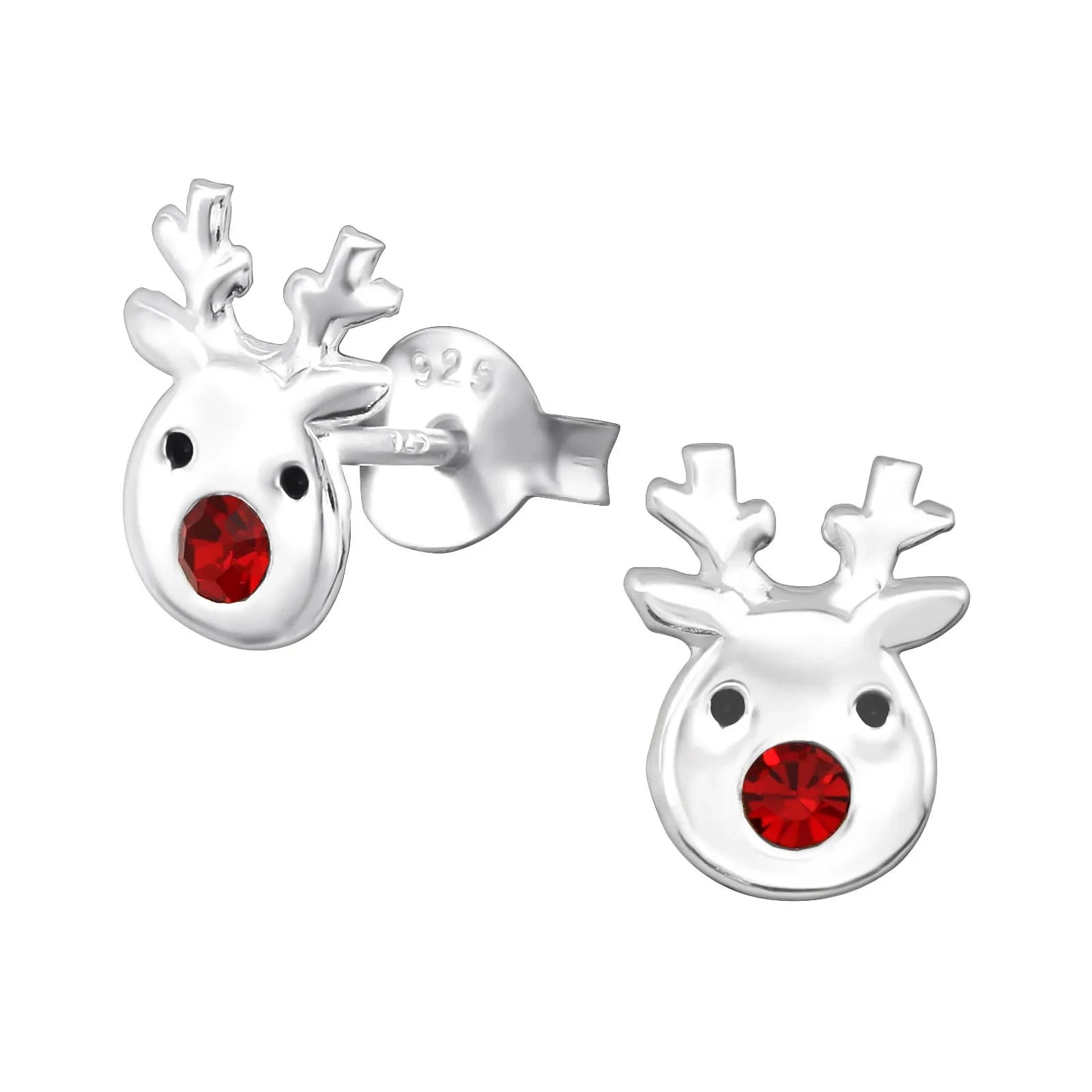 Kinderohrringe Rentier Weihnachten 925 Silber