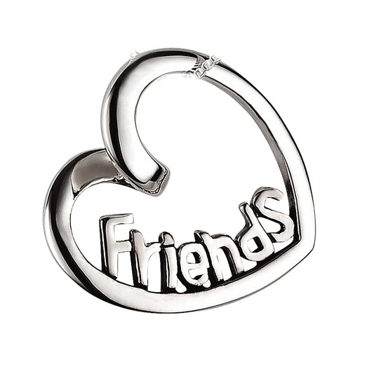 Anhänger Herz Freundschaft 925 Silber