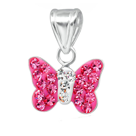 Kinder Anhänger Schmetterling Uno 925 Silber