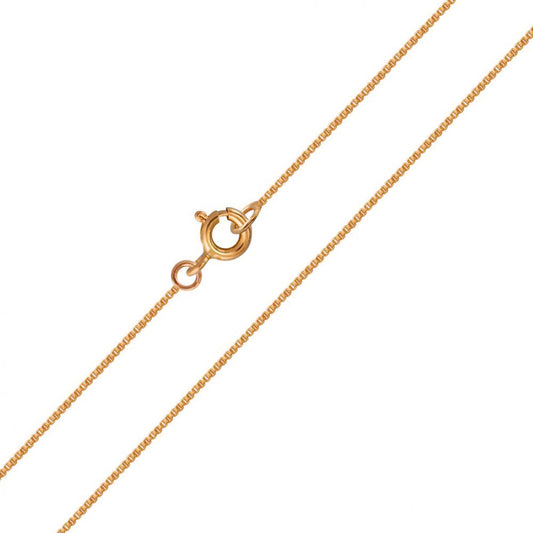 Kette Panzerkette  Rosegold 1.1 mm 925 Silber Rosegold