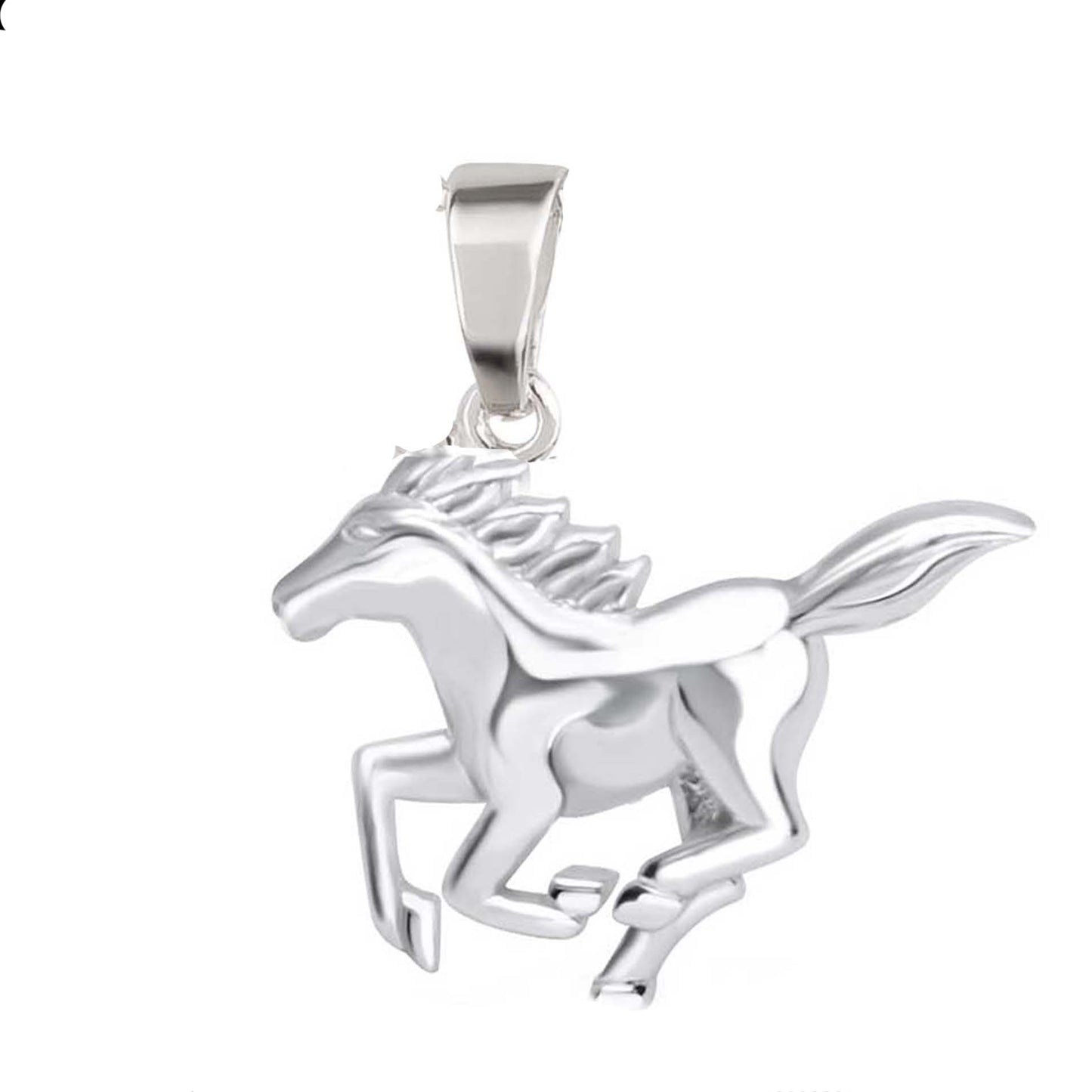Anhänger wildes Pferd 925 Silber