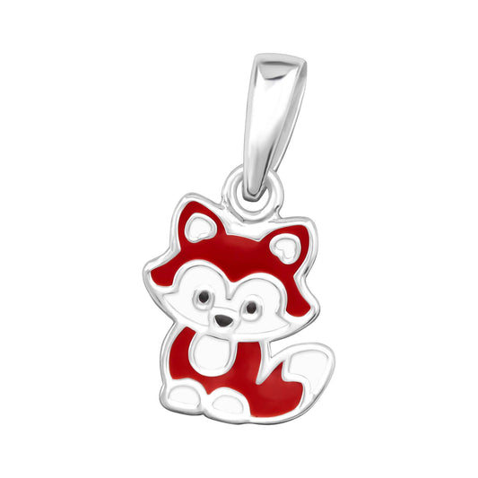 Anhänger kleiner roter Fuchs 925 Silber Kinder