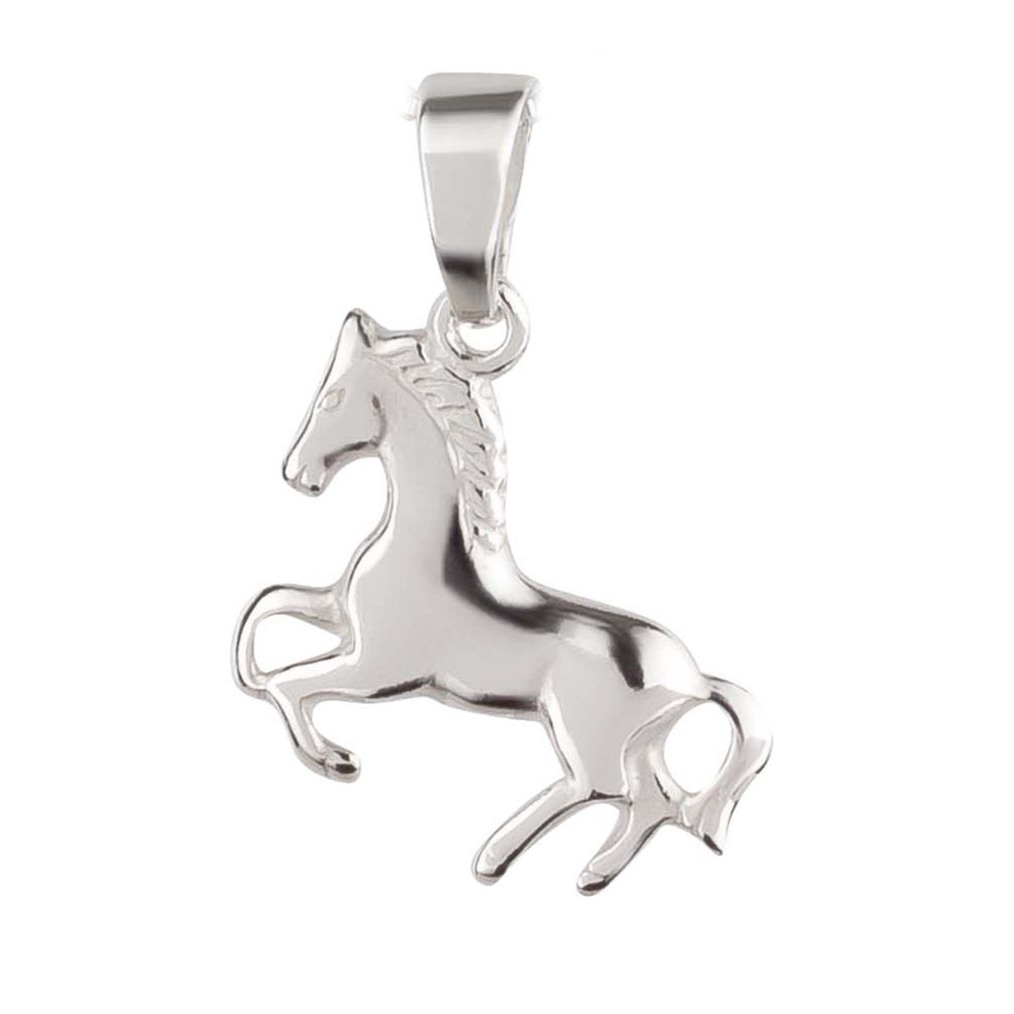 Anhänger Pferd 925 Silber im Galopp