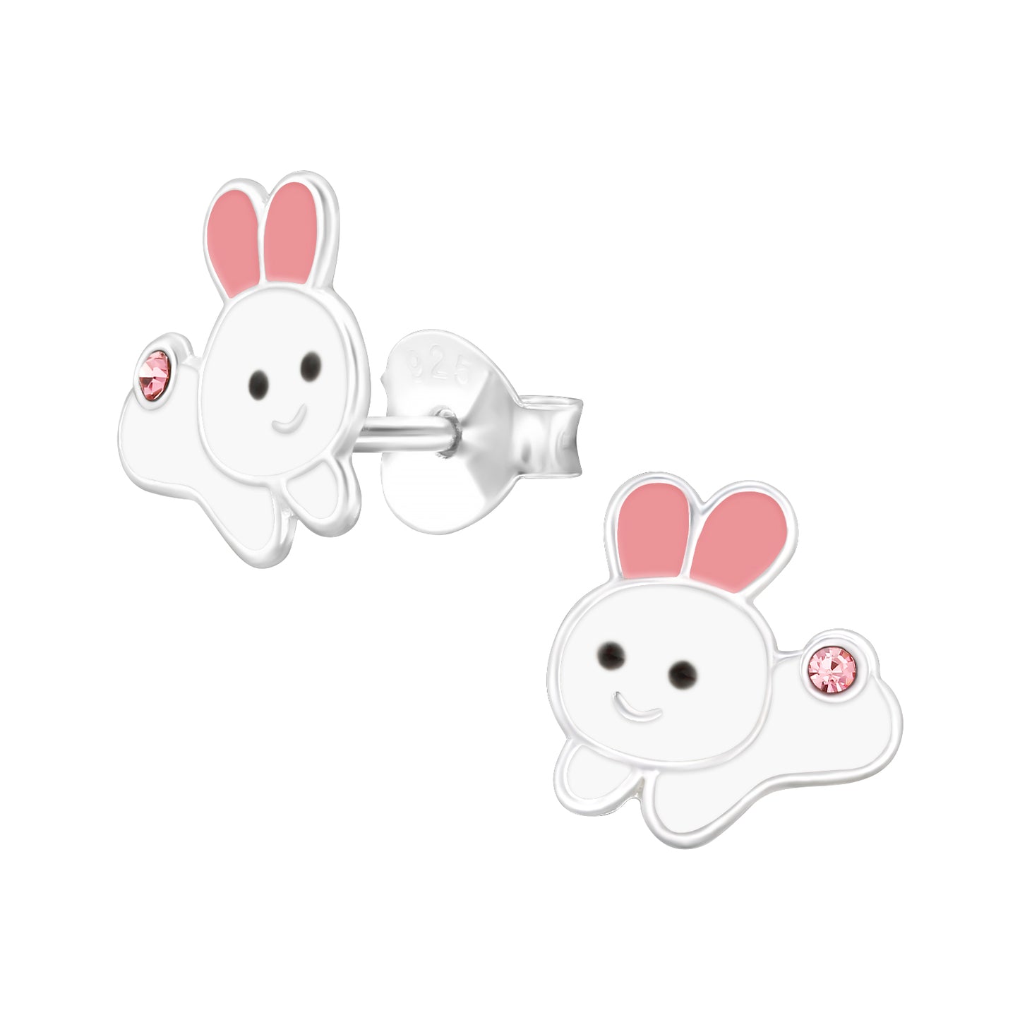Kinder Ohrringe Hase Ostern Schnuffi 925 Silber