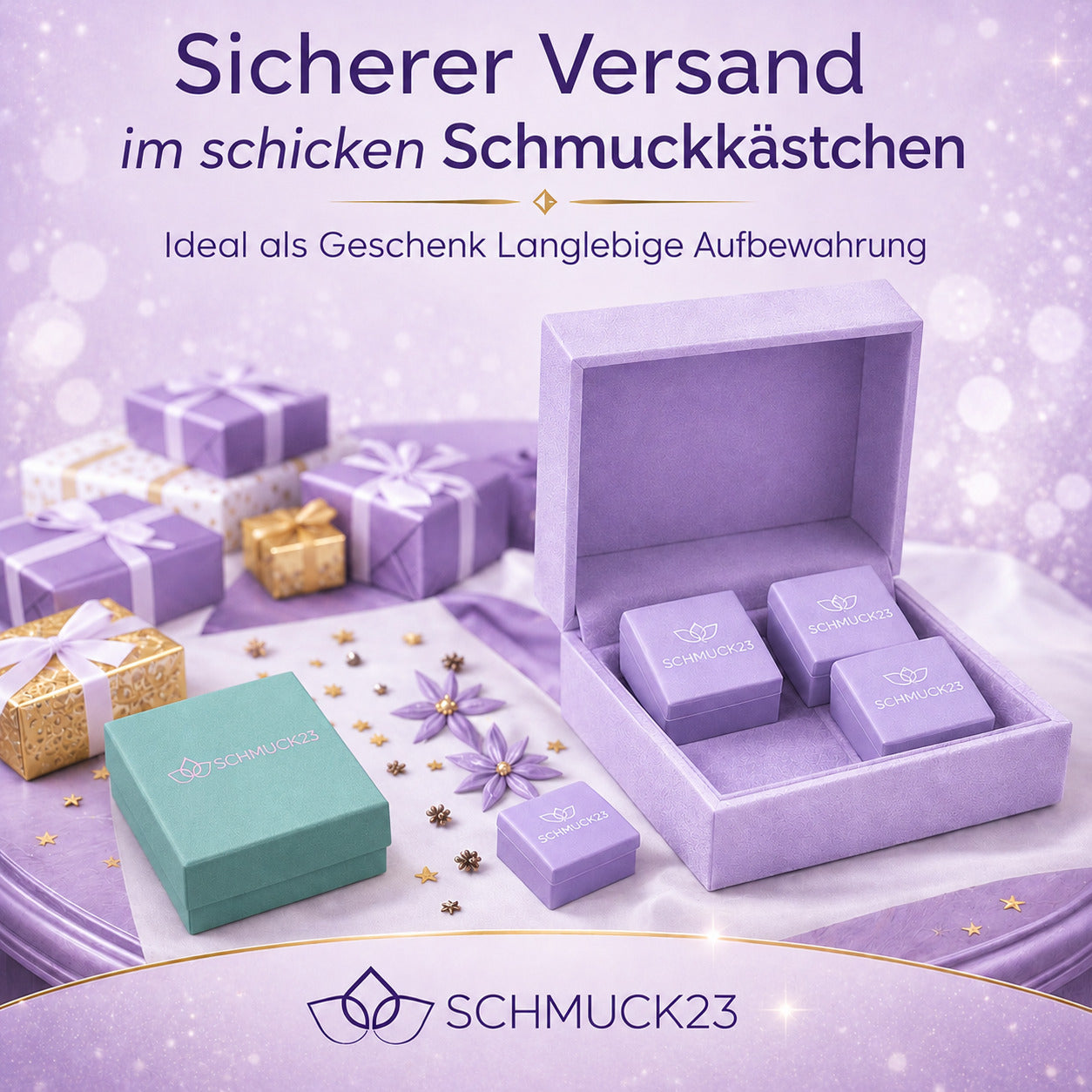 Ohrringe Ohrstecker Herz rosa 925 Silber vergoldet