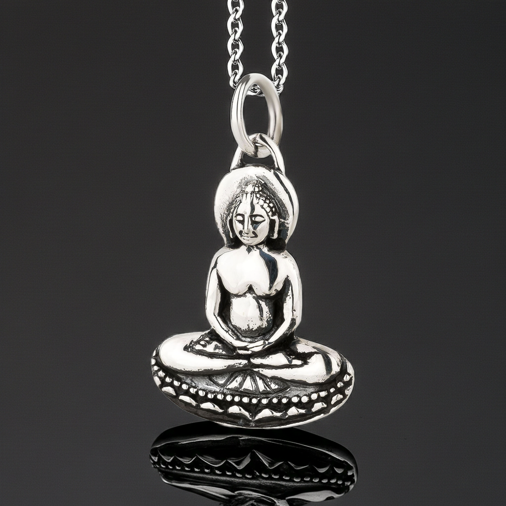 Anhänger Budda 925 Silber